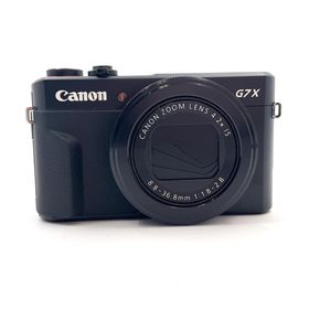 キヤノン(Canon)の【全額返金保証】【最速発送】Canon コンパクトデジタルカメラ PowerShot G7 X Mark II 超美品 動作確認済(コンパクトデジタルカメラ)