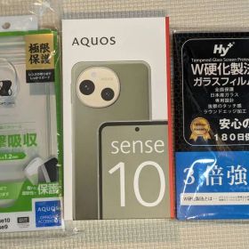 AQUOS sense10 SH-M33 カーキグリーン 256GB おまけ