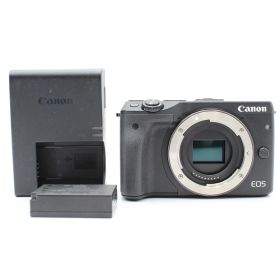 ■極上品■ CANON ミラーレス一眼カメラ EOS M3 ボディ(ブラック) No.C01808