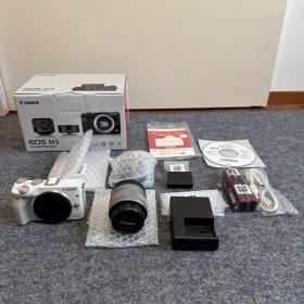 Canon EOS M3 ミラーレス一眼 ホワイト