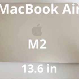 【美品】MacBook Air m2 16GB/512GB スターライト