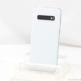 〔中古品（難あり）〕 GALAXY S10 128GB プリズムホワイト SCV41 auロック解除SIMフリー ［6.1インチ液晶／Snapdragon 855］〔中古品（難あり）〕 GALAXY S10 128GB プリズムホワイト SCV41 auロック解除SIMフリー ［6.1インチ液晶／Snapdragon 855］