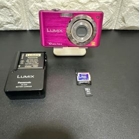 パナソニックPanasonic LUMIX DMC-FS7 ピンク 動作品