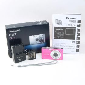 Panasonic パナソニック LUMIX DMC-FS7 ピンク コンパクトデジタルカメラ