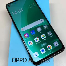 美品 SIMフリーOPPO A55s 5G 4GB/64GB CPH2309ブラック国内版