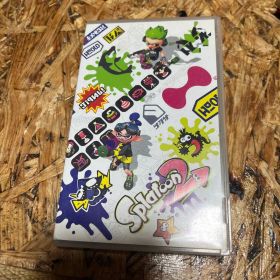 Switchソフトの特製ケース・スプラ2＆星のカービィのジャケット付き