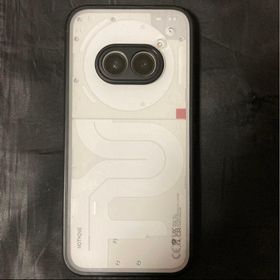 ナッシング(NOTHING)のNOTHING phone(2a) 128GB Milk／ケース、フィルム、箱付(スマートフォン本体)