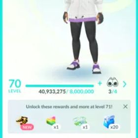 LV 70 🎯 135 百万 XP 🌟 171x 色違い 💎 13m 星の砂💥 #7