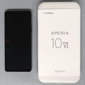 スマートフォン Xperia 10 VI (SoftBank/ブラック) [SOSBA3] 携帯電話