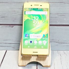 SoftBank Xperia X Performance 502SO ゴールド SONY 081