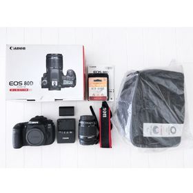 キヤノン(Canon)の【五輪記念品＆金スト付】EOS80D EF-S18-55IS STMレンズキット(デジタル一眼)