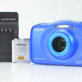 【美品】Nikon Coolpix W150 13.2 MP Blue Digital Camera ニコン コンパクトデジタルカメラ ブルー EF-TN-JP1742