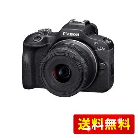 Canon ミラーレス一眼カメラ EOS R100 標準ズームレンズキット(RF-S18-45) ブラック/APS-C/約356g EOSR100-1845ISSTMLK