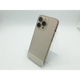 【中古】Apple 楽天モバイル 【SIMフリー】 iPhone 13 Pro 128GB ゴールド MLUH3J/A【柏】保証期間１ヶ月【ランクB】