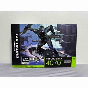 クロウトシコウ(玄人志向)の玄人志向 GeForce RTX4070tisuper(PCパーツ)