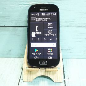 docomo F-03K black らくらくスマートフォン me 342