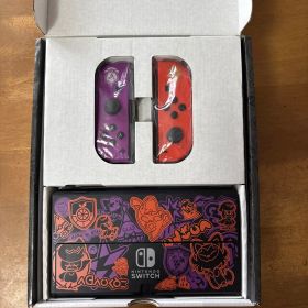 Switch Nintendo Switch 有機ELモデル スカーレット・バ…