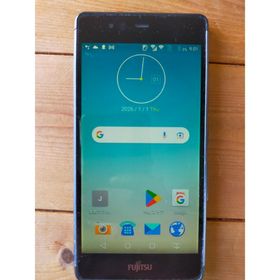 フジツウ(富士通)の富士通 arrows M03 アンドロイドスマートフォン 黒 simフリー(スマートフォン本体)