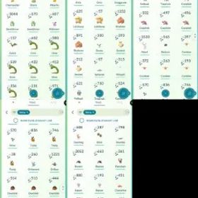 💥 【65 LV] 🔥 5.1M ダスト |⚡️ 63倍 色違い |⚡️チームなし |