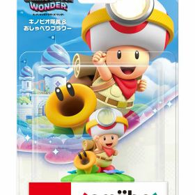 amiibo キノピオ隊長&おしゃべりフラワー(スーパーマリオシリーズ)