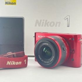【ショット数2000・返品保証】Nikon1 J1 レッド レンズキット