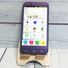 Softbank SHARP シンプルスマホ4 704SH ネイビー 美品 329