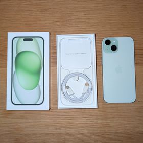 アップル(Apple)のアップル iPhone15 128GB グリーン(スマートフォン本体)