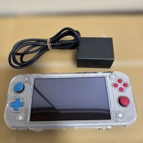 Nintendo Switch Lite ポケモンデザイン透明カバー、充電器付属