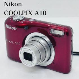 Nikon ニコン コンパクトデジタルカメラ COOLPIX A10 レッド