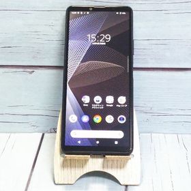 au Xperia 10 III SOG04 ブラック 黒 805