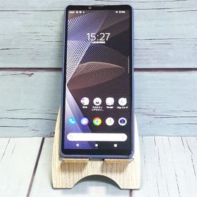 au Xperia 10 III SOG04 ブルー SONY 155