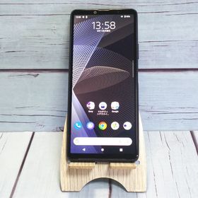 au Xperia 10 III SOG04 ブラック 黒 411