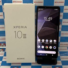 Xperia 10 III 128GB ブラック A102SO Y!mobile版SIMフリー 訳あ