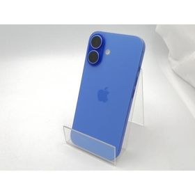 【中古】Apple 国内版 【SIMフリー】 iPhone 16 256GB ウルトラマリン MYE03J/A【ECセンター】保証期間１ヶ月【ランクA】