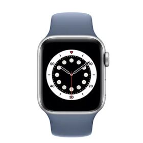 Apple Apple Watch Series6 40mm GPS+Cellularモデル M0DM3J/A+MX0L2FE/A A2375【シルバーアルミニウムケース/アラスカンブルースポーツバンド】 [中古] 【当社3ヶ月間保証】 イオシス