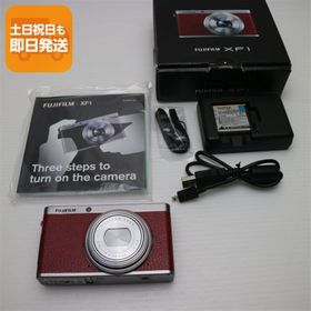 超美品 FUJIFILM XF1 レッド 中古本体 安心保証 即日発送 デジカメ FUJIFILM デジタルカメラ 本体