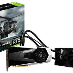 【中古】 MSI MSI GeForce RTX 3080 SEA HAWK X 10G LHR グラフィックスボード GeForce RTX 3080 SEA HAWK X 10G LHR VD7812