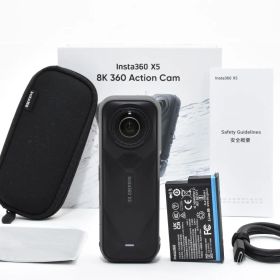 ★外観極上★ インスタサンロクマル Insta360 X5 CINSAAHA-X510 《元箱付・付属品多数！》★完動品★ #56P57A512081