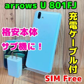 SIMフリー 本体 arrows U 32 GB 169G4 ホワイト 電池良好