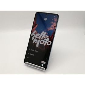 【中古】MOTOROLA ymobile 【SIMフリー】 moto g64y 5G シルバーブルー 4GB 128GB PB2F0001JP【広島本通】保証期間１ヶ月【ランクB】