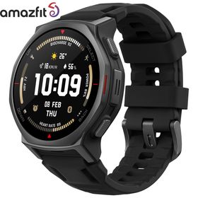 アマズフィット AMAZFIT スマートウォッチ T-Rex 3 Pro 44mm タクティカルブラック 腕時計 メンズ レディース GPS アウトドア 登山 ウェ