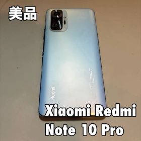 【ジャンク】Xiaomi Redmi Note 10 Pro グレイシャーブルー