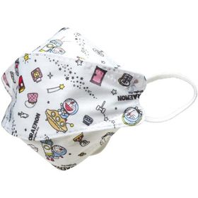 SKATER スケーター 高機能 口元空間 立体 不織布 三層構造 マスク 小さめ 子供用 I'm ドラえもん 宇宙さんぽ サンリオ 5枚 MSKSH3-A (プレゼント 子供 女の子)