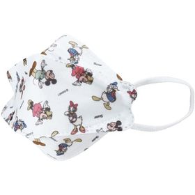 SKATER スケーター 高機能 口元空間 立体 不織布 三層構造 マスク 子供用 ディズニー ミッキーマウス 5枚 MSKSH3-A (プレゼント 入学準備 保育園 幼稚園 小学校)