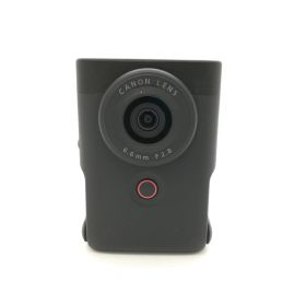 【中古】Canon PowerShot V10 ブラック PSV10(BK)【DS秋葉】保証期間1ヶ月【ランクA】