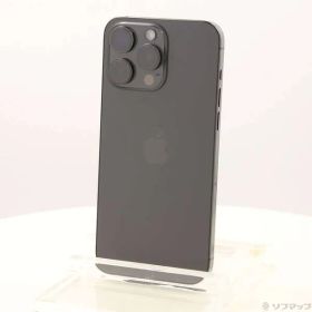 ソフマップ 〔中古品〕 iPhone15 Pro Max 256GB ブラックチタニウム MU6P3J／A SIMフリー【258】