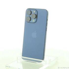 ソフマップ 〔中古品〕 iPhone15 Pro Max 1TB ブルーチタニウム MU723J／A SIMフリー【344】