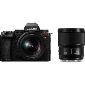 Panasonic パナソニック ミラーレス デジタル 一眼 カメラ デジカメ LUMIX DC-S5M2W ダブルレンズキット【ラッピング対応可】 R-LOGI