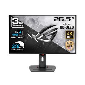 ASUS エイスース ゲーミング液晶ディスプレイ ROG Strix OLED ［ 26.5型 / 有機EL 4K(3840×2160) / ワイド ］ XG27UCDMG