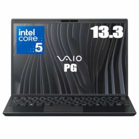 【中古】VAIO Pro PG (Core 5-120U/16GB/SSD・256GB/ODDなし/Win11Pro/Officeなし/13.3型/顔認証/ブラック) VJPG324000001